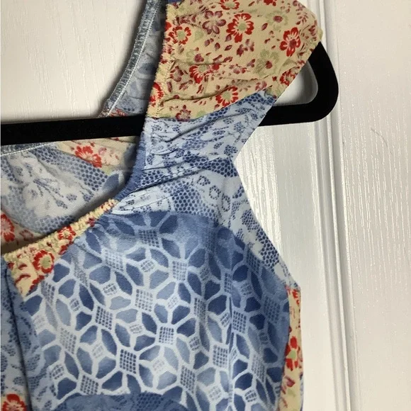 Suzy Shier patchwork pattern top - Picture 4 of 7